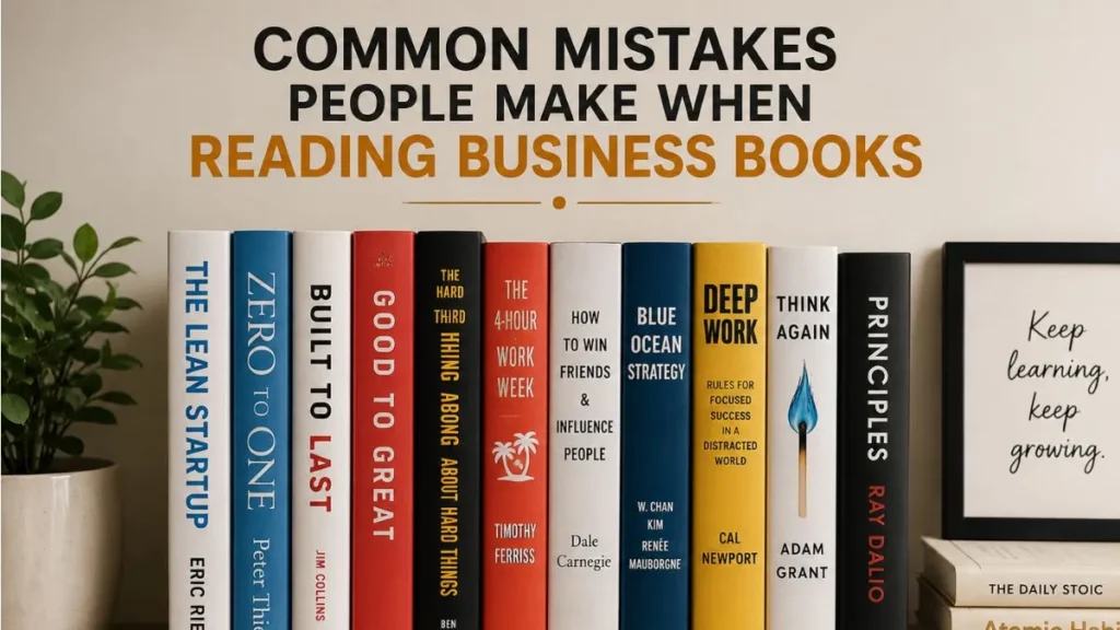 Mistakes Reading Business Books: 10 Fixes That Work