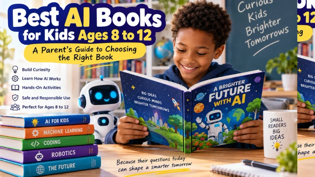 Best AI Books for Kids Ages 8 to 12