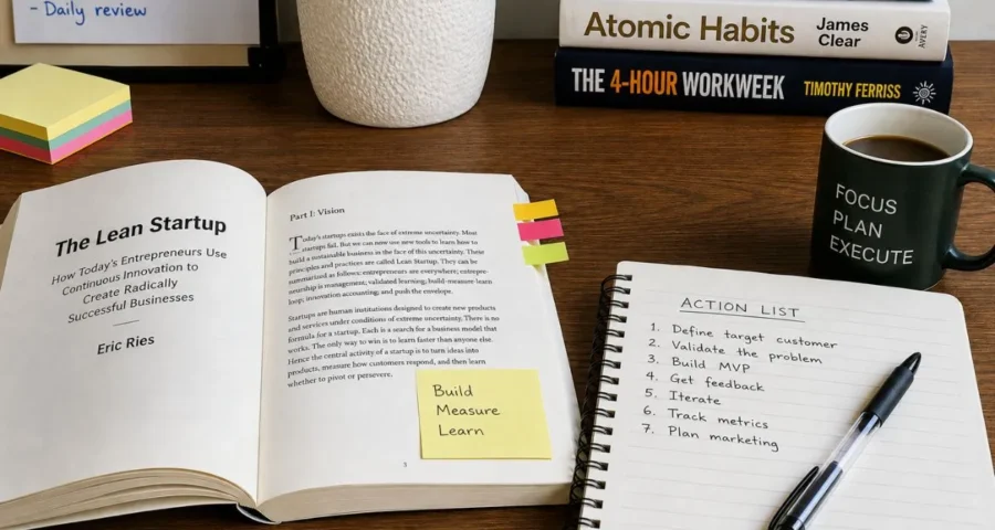 Applying Business Book Lessons: 5 Steps That Actually Work