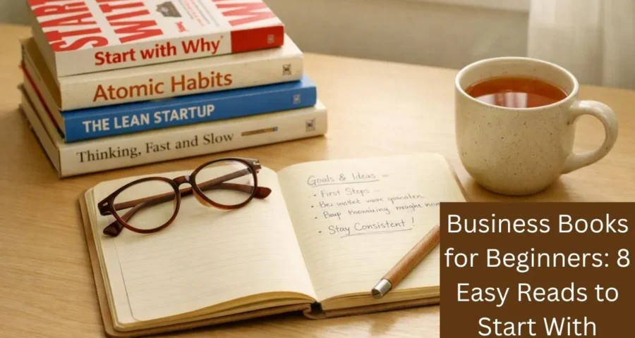 Business Books for Beginners: 8 Easy Reads to Start With