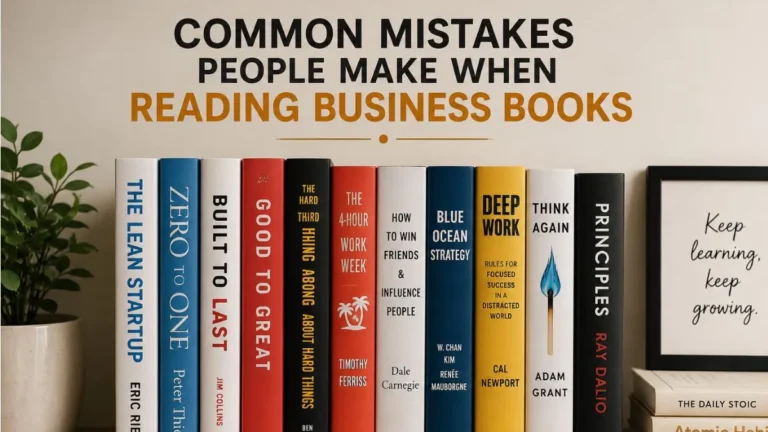 Mistakes Reading Business Books: 10 Fixes That Work