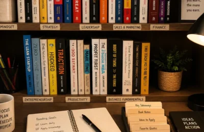 Reading List for Entrepreneurs: 5 Steps to Build Your Own