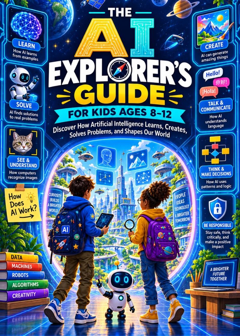 The AI Explorer’s Guide for Kids Ages 8–12